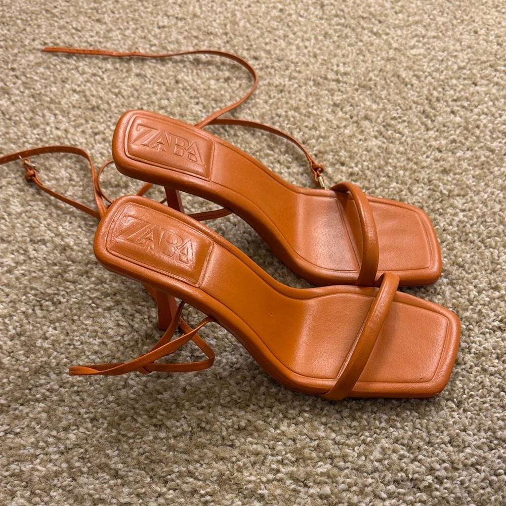 Zara Lace Up Heels